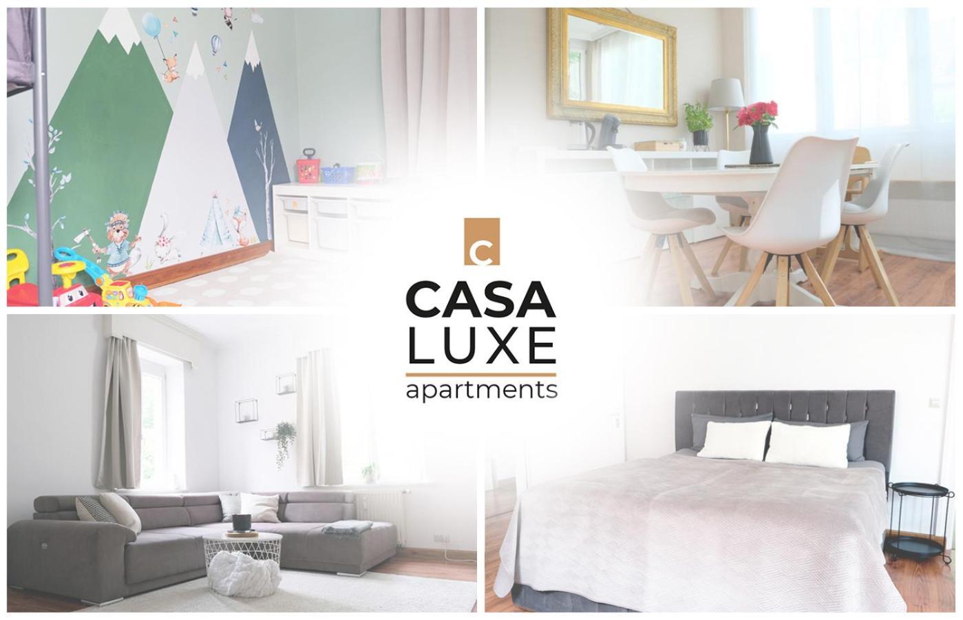Casa Luxe - 110Qm - Stadtmitte - Familienfreundlich - Parkplatz - 5Km Zum Legoland Günzburg Exterior foto